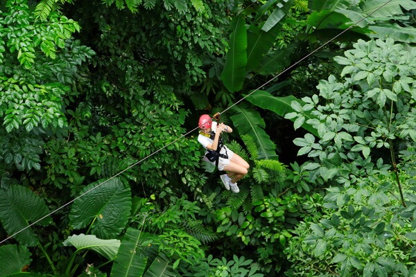 Zipline и верёвочный парк Микли